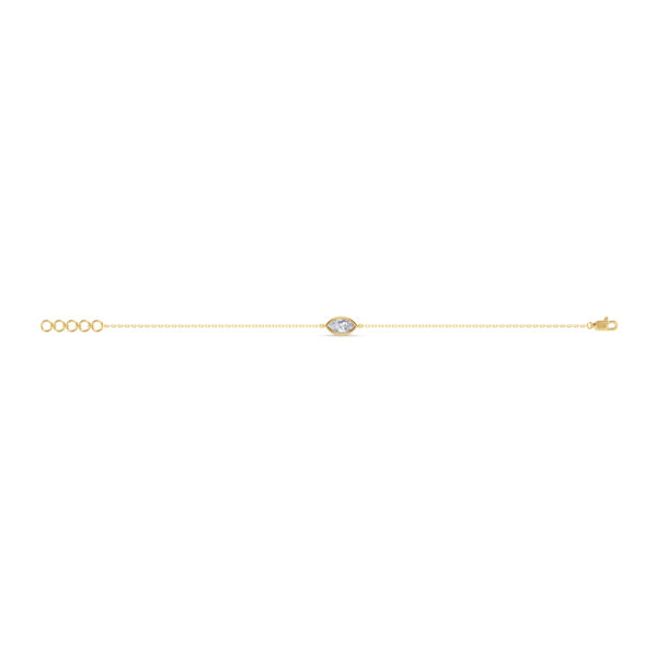 0.50 ct Marquise Chain Bracelet